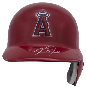 2020 Mike Trout Signed Los Angeles Angels Batting Helmet (MLB Authenticated)